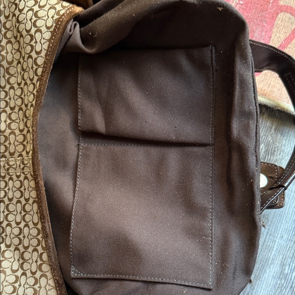 Coach Tan and Brown Shoulder BagY2K - Picture 12 of 15